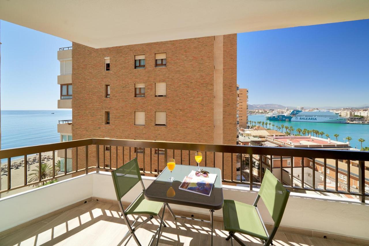Impresionante Apartamento En Playa De La Malagueta Málaga Buitenkant foto