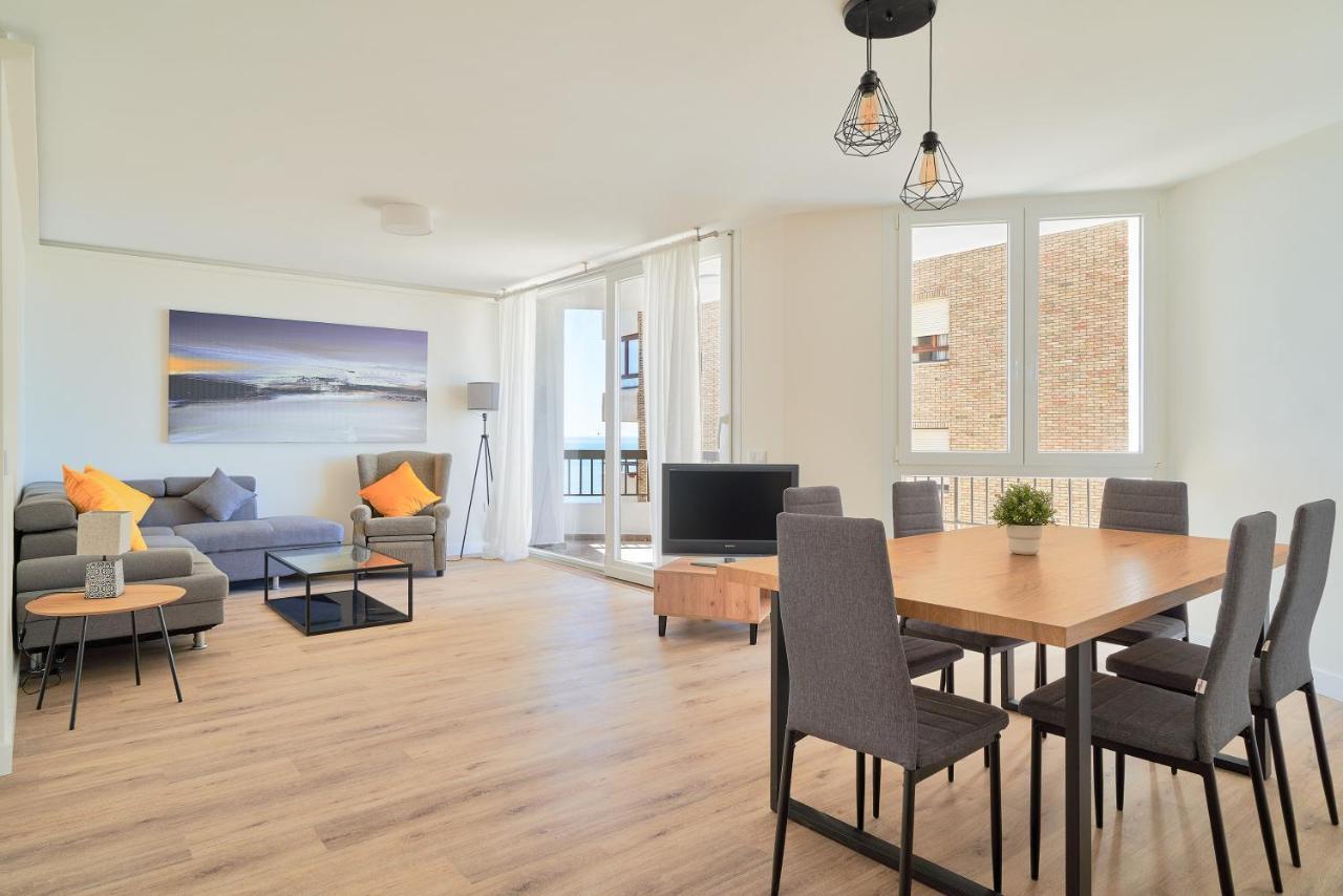 Impresionante Apartamento En Playa De La Malagueta Málaga Buitenkant foto